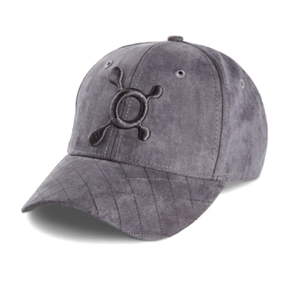 Suede Quilted Hat